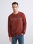 Yeni Sezon Bisiklet Yaka Baskılı Erkek Kalın Sweatshirt 1
