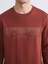 Yeni Sezon Bisiklet Yaka Baskılı Erkek Kalın Sweatshirt 3