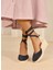 Lacivert Kadın Deri Espadril 1.5 Wl 4