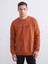 Yeni Sezon Bisiklet Yaka Baskılı Erkek Kalın Sweatshirt 1