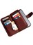 Multi Wallet iPhone 16 Plus Brick Deri Telefon Kılıfı 3