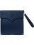 The Pendant Folio Lacivert Deri Unisex El Çantası 1