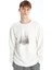 Yeni Sezon Bisiklet Yaka Baskılı Erkek Kalın Sweatshirt 1