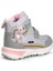 Unicornie BUCK3033-BH004 Işıklı Su Geçirmez Çocuk Botu - Gri 3