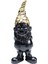 Gnome Standing Black Gold Dekoratif Figür 1