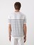 Yeni Sezon Bisiklet Yaka Kısa Kollu Çizgili Erkek Triko Kazak 4