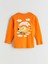 Yeni Sezon Bisiklet Yaka Baskılı Erkek Çocuk Sweatshirt 1