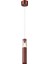 Spark Kiremit Rengi Alüminyum Sarkıt Avize 4 x 179 cm 1