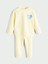 Yeni Sezon Bisiklet Yaka Baskılı Kız Bebek Pijama Takımı 1