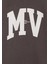 6S10054-71593 Mv Baskılı Kahverengi Sweatshirt 4