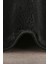 2'li Siyah Banyo Halısı Yumuşak Post Peluş Klozet Takımı Makinede YIKANABILIR(60X60 ve 80X80) 5