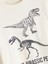 Yeni Sezon Bisiklet Yaka Dinozor Baskılı Erkek Çocuk Tişört 2