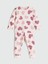 Yeni Sezon Kalp Desenli Kız Bebek Pijama Takımı 1