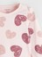 Yeni Sezon Kalp Desenli Kız Bebek Pijama Takımı 3