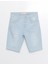 Yeni Sezon Slim Fit Erkek Jean Şort 5