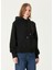 Siyah Kapüşonlu Sweatshirt 3