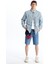 Yeni Sezon Skinny Fit Erkek Jean Şort 1
