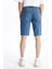 Yeni Sezon Skinny Fit Erkek Jean Şort 4