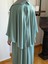 Mint Pelerinli Elbise 5084 5