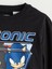 Yeni Sezon Bisiklet Yaka Sonic Baskılı Erkek Çocuk Tişört 2