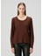 Ava Kahverengi Uzun Kollu T-Shirt 3