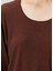 Ava Kahverengi Uzun Kollu T-Shirt 5