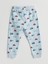 Yeni Sezon Bisiklet Yaka Baskılı Erkek Bebek Pijama Takımı 5
