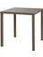 Cube Kare Bahçe Masası 70 cm 1