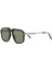 Popstar Hm 1747 C2 Siyah Gümüş Metal Unisex Güneş Gözlüğü 1
