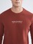 Yeni Sezon Bisiklet Yaka Baskılı Erkek Kalın Sweatshirt 3