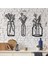 Life In The Vases - 112X70 cm Metal Duvar Dekoru - Metal Sanatları 1