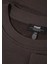 6S10054-71593 Mv Baskılı Kahverengi Sweatshirt 5
