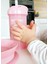 Pembe Pipetli Alıştırma Bardağı 360 ml 3