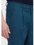 Petrol Düz Dokuma Regular Fit Casual Pamuk Karışımlı Pantolon 3