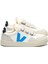 Small V-90 Beyaz Mavi Çocuk Deri Sneaker 1