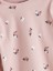 Yeni Sezon Bisiklet Yaka Baskılı Kız Bebek Pijama Takım 3