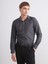 Yeni Sezon Slim Fit Uzun Kollu Armürlü Erkek Gömlek 1