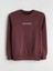 Yeni Sezon Bisiklet Yaka Baskılı Erkek Kalın Sweatshirt 5