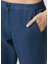 Koyu Mavi Crop Pantolon 5