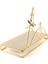 Altın Rengi Metal Granit Sunumluk 44 cm 2