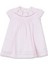 Pembe Kısa Kollu Kız Bebek Elbise 1