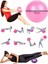 Pilates Topu Egzersiz Topu 25 cm Küçük Boy Pilates Denge Topu Mor Renk 6