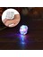 Kristal Tasarımlı LED Glow Işıklı 3 Modlu Gümüş Yüzük 3.5 x 5 cm (4887) 2
