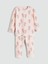Yeni Sezon Bisiklet Yaka Baskılı Kız Bebek Pijama Takımı 2