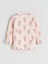Yeni Sezon Bisiklet Yaka Baskılı Kız Bebek Pijama Takımı 5