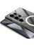 Galaxy S24 Ultra Kılıf Kamera Korumalı Magsafe Sert Pc N7TH Porto Kapak-Renksiz 4