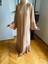 Camel Fırfırlı Ikili Takım Abaya Takım 5038 2