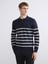 Yeni Sezon Polo Yaka Çizgili Erkek Triko Kazak 1