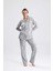 Pamuklu Pijama Takımı 5008 1