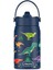 Lil'straw Dino Roar Lacivert Çelik Çocuk Su Termosu 420 ml 1
